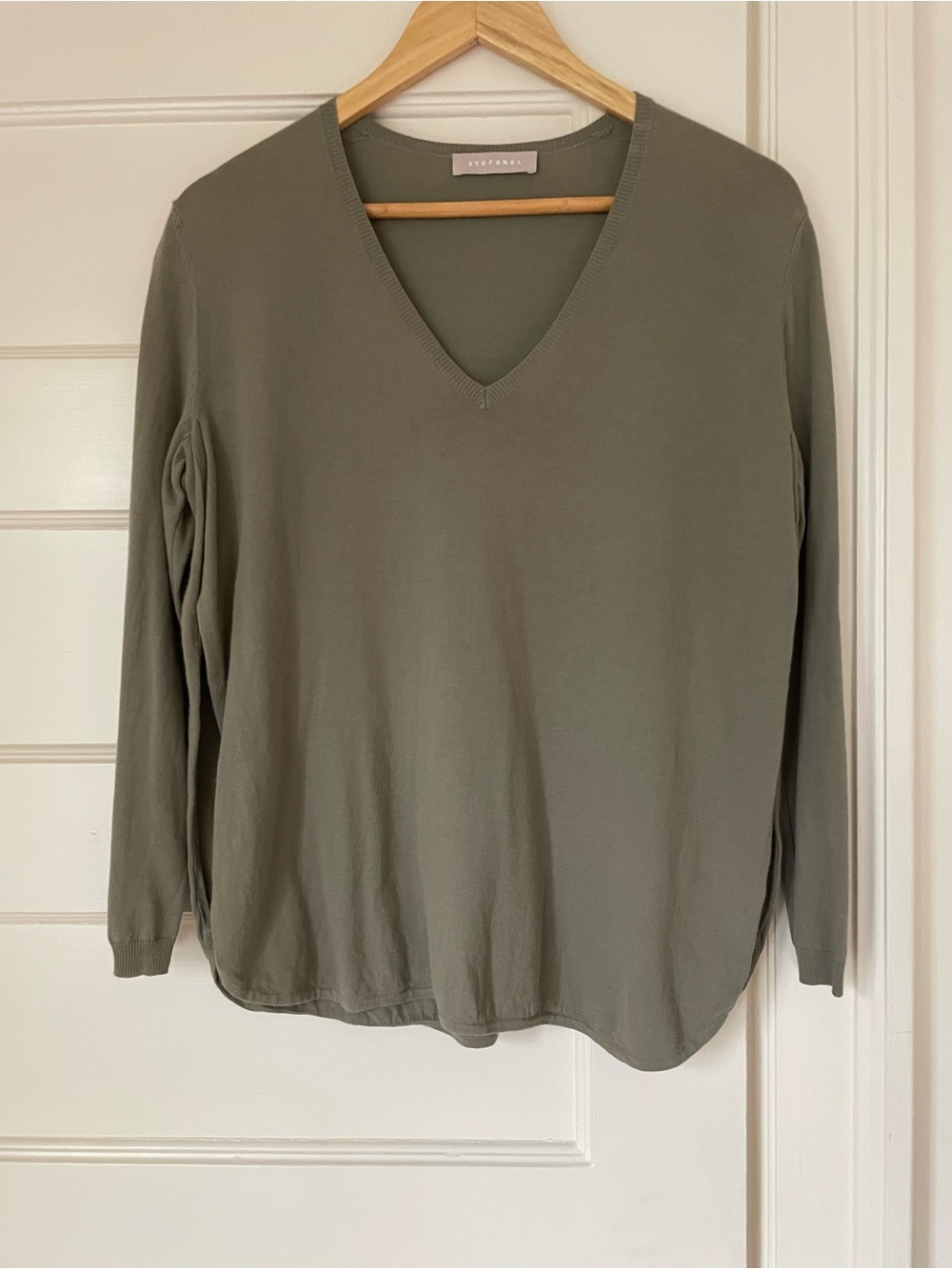 Stefanel Split Side Lightweight Sweater, Size S